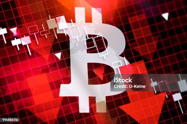 Bitcoin Stock Photo - Download Image Now - Bitcoin, Stock Market Crash, Cryptocurrency