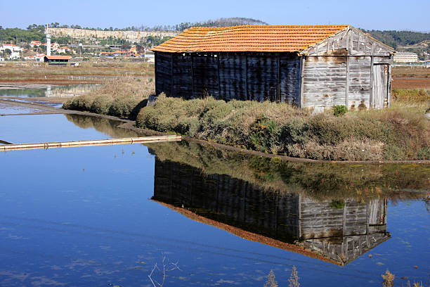 Salt Barn stock photo