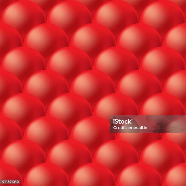 Red Inflatable Texture Red Bubble Texture Pattern Stock Illustration - Download Image Now ...