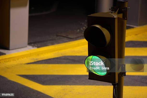 Green Light Stock Photo - Download Image Now - City, Color Image, Electric Light