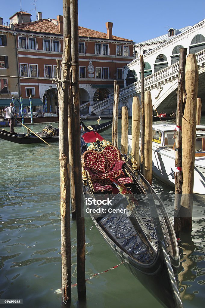Góndola en Venecia - Foto de stock de Agua libre de derechos