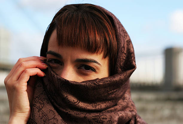 istock Elegant brunette woman 91490293