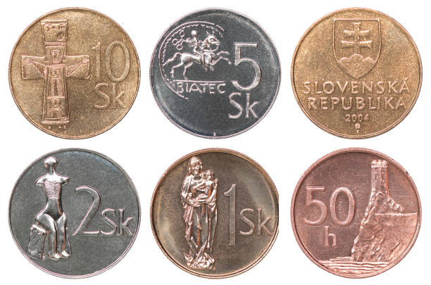 Slovak koruna coin