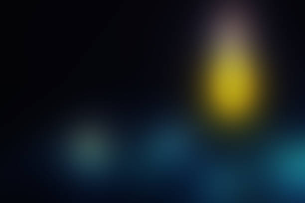 Abstract Smooth colorful textured night background gradient with special blur effect for wallpaper, poster, frame, backdrop, design.