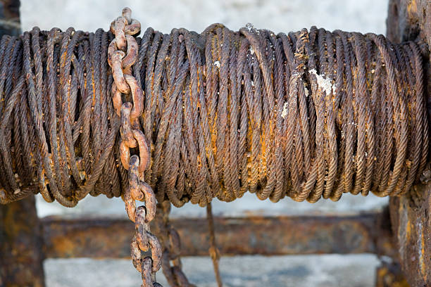 istock Rusted piece of metal 91491235