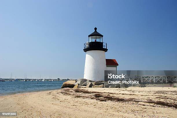 Nantucket Island Lighthouse - zdjęcia stockowe i więcej obrazów Nantucket - Nantucket, Plaża, Ameryka