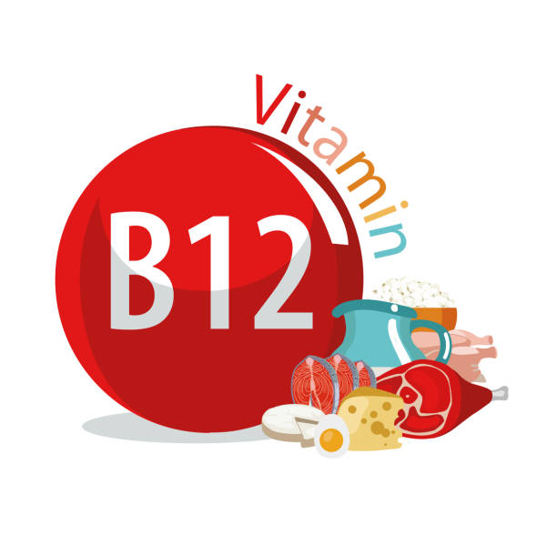 1,765 Vitamin B12 Illustrations & Clip Art - iStock | Vitamin b12 test,  Vitamin b12 supplements, Vitamin b12 foods
