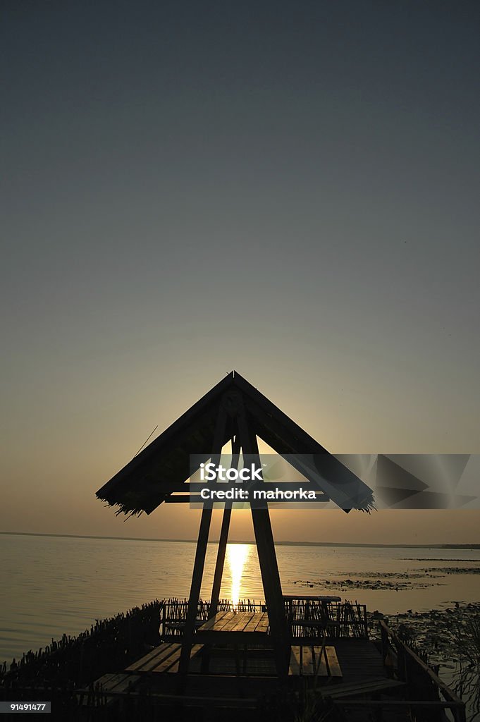 tramonto - Foto stock royalty-free di Acqua