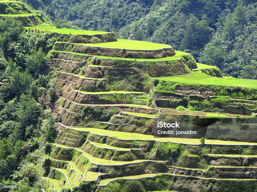 Banaue Arroz Terraces - Royalty-free Banaue Foto de stock