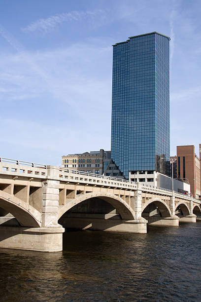 istock City Bridge - Grand Rapids, MI 91492557