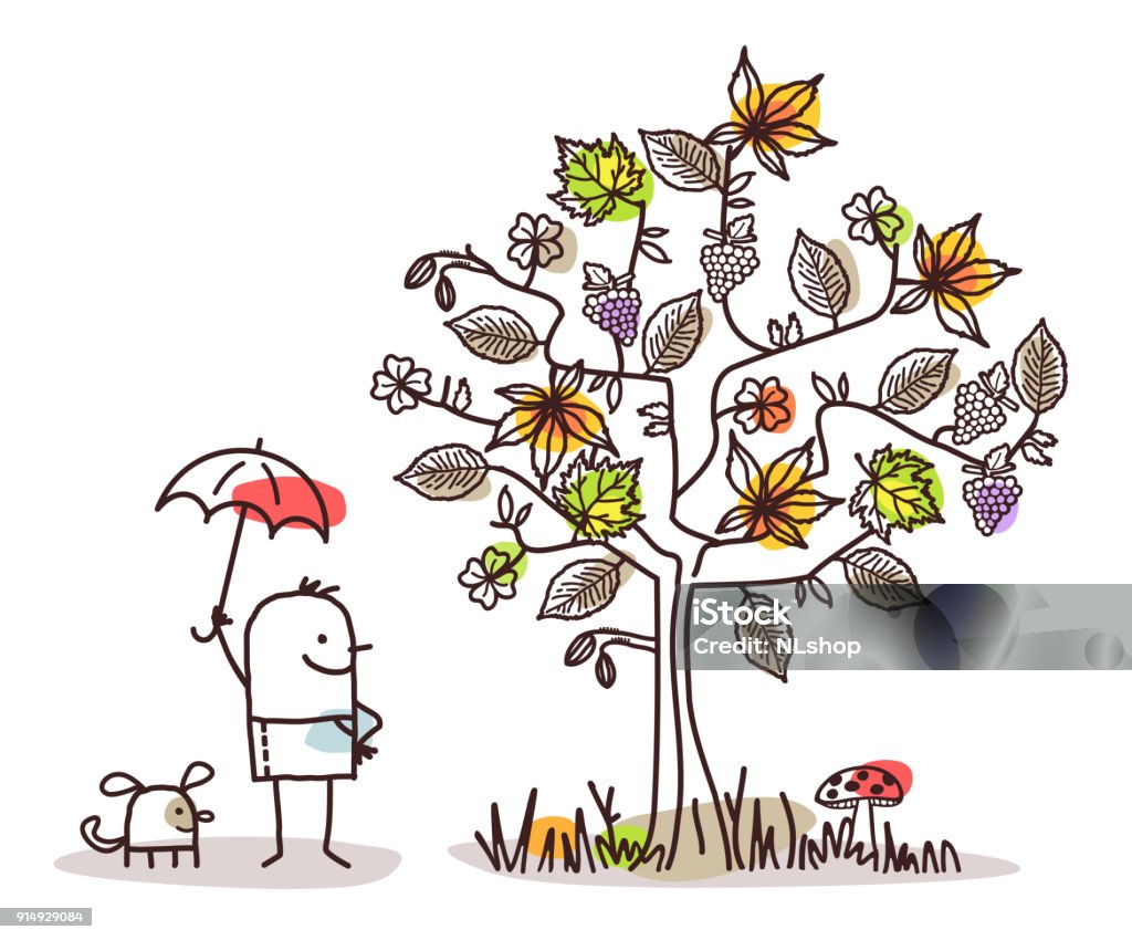 Ilustración de Personajes De Dibujos Animados Y El Árbol De Otoño y más Vectores Libres de Derechos de Árbol - Árbol, Adulto, Caer - iStock Ilustración de Personajes De Dibujos Animados Y El Árbol De Otoño y más Vectores Libres de Derechos de Árbol - Árbol, Adulto, Caer - iStock
