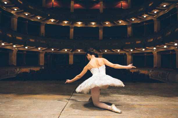 vida de bailarinas - ballet dancer - fotografias e filmes do acervo