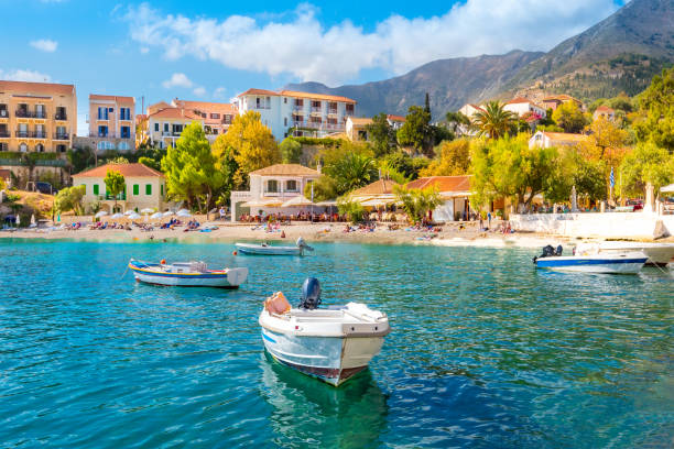 istock Cephalonia Island Greece Assos Village 914932692