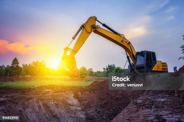 Backhoe Stock Photo - Download Image Now - Backhoe, Bobcat, Construction Industry
