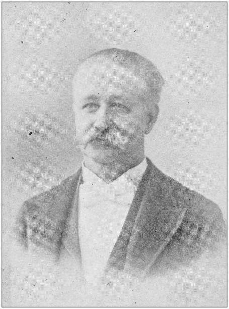 istock Antique photograph of man 914933830