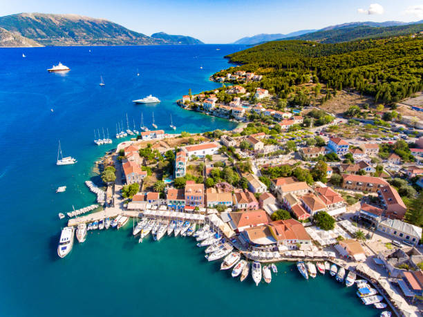 istock Fiscardo Cephalonia yachting bay (Fiskardo) 914941396