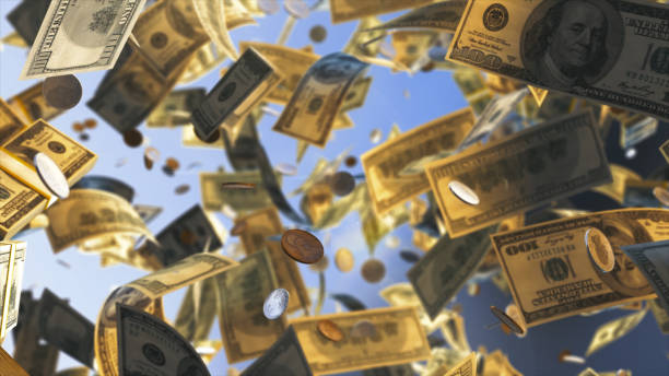 istock Bank Notes Bills Currency, Financial Mint Money 914946590