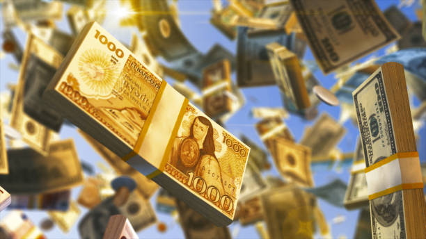 Bank Notes Bills Currency, Financial Mint Money