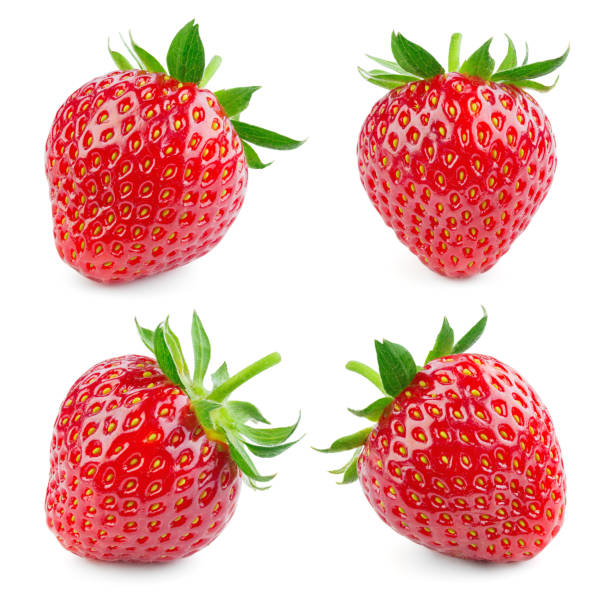 istock Strawberry. Strawberry isolated on white background. Collection. 914948624