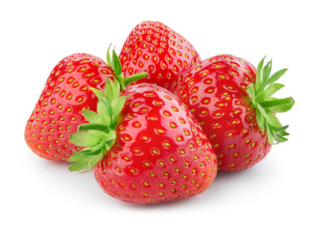 istock Strawberries isolated. Strawberry on white background. 914948680