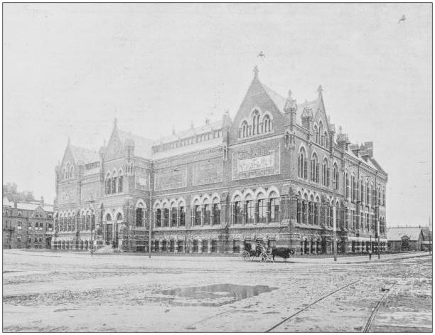 istock Antique photograph of Boston, Massachusetts, USA: Copley Square 914949346
