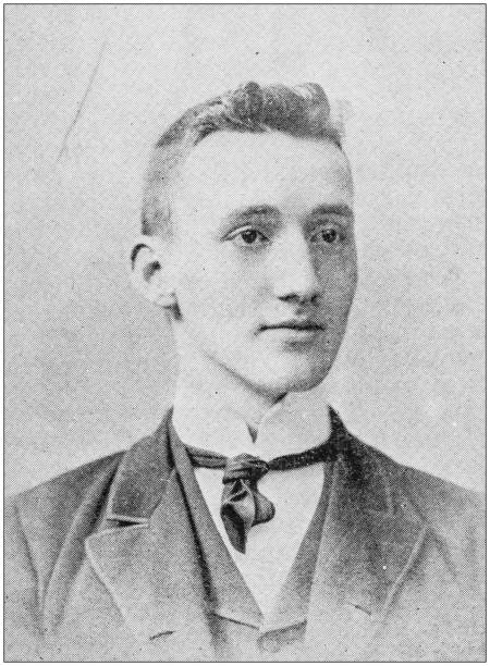 istock Antique photograph of man 914960382