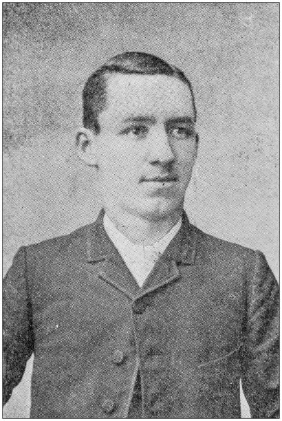 istock Antique photograph of man 914960560