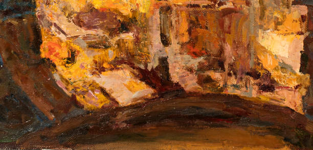 istock Oil painting, abstract 915008840