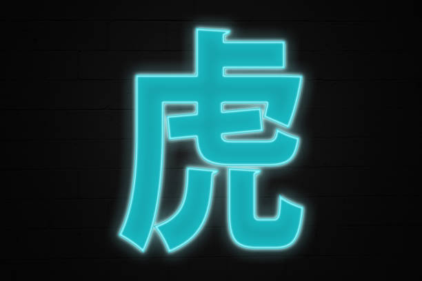 Chinese traditional brush with calligraphy meaning:dog,red stamps mean: good bless for new year,2018 is year of the dog