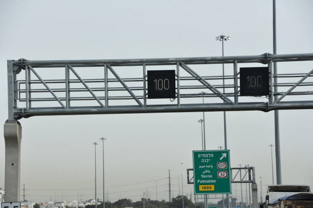 istock Road sign,  Israel 915013596