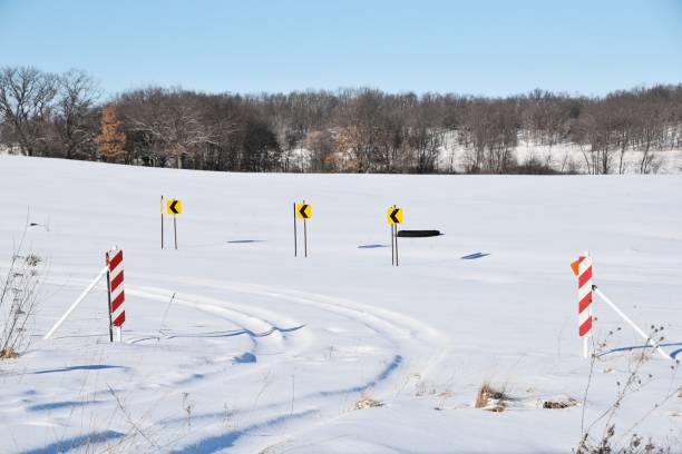 istock Tracks in the Snow 915016360