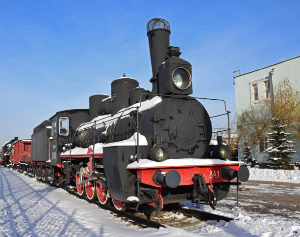 istock The locomotive O*841. Side view 915018714