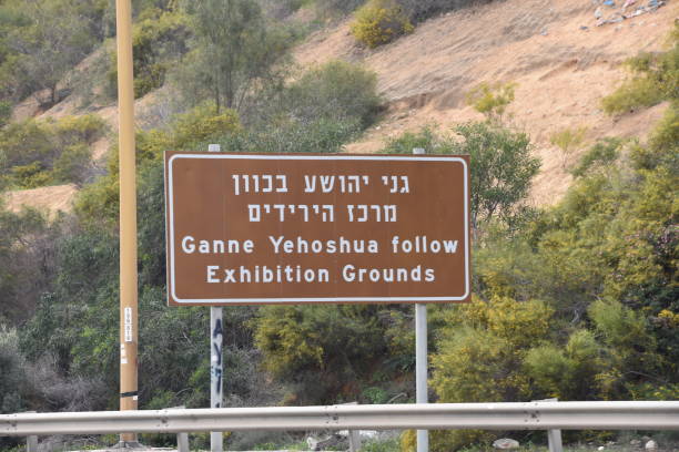 istock Road sign, Israel 915031654