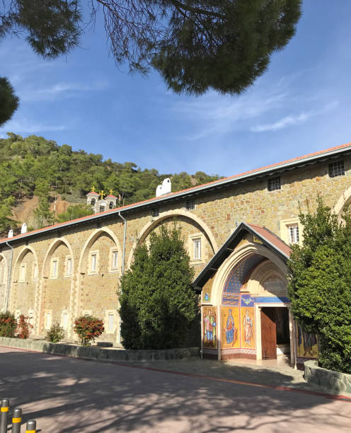 istock Kykkos monastery in Cyprus 915038912