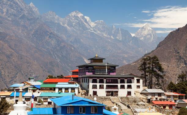 istock Tengboche Monastery, the best monastery in Khumbu valley 915041390