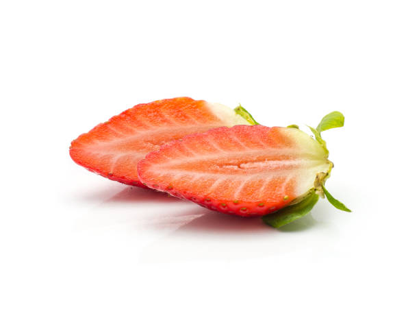 istock Fresh Strawberry isolated on white 915044578