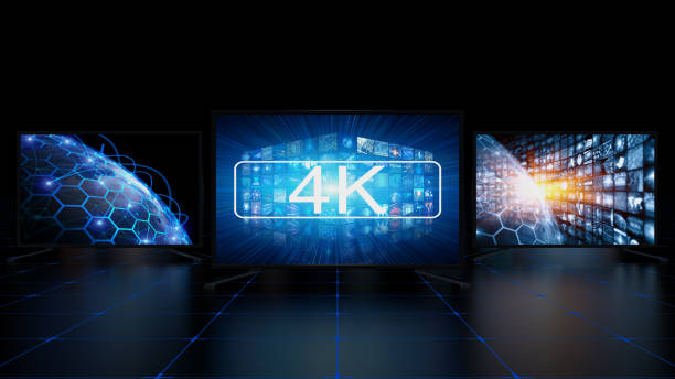 istock Media concept video wall with screens 915052668