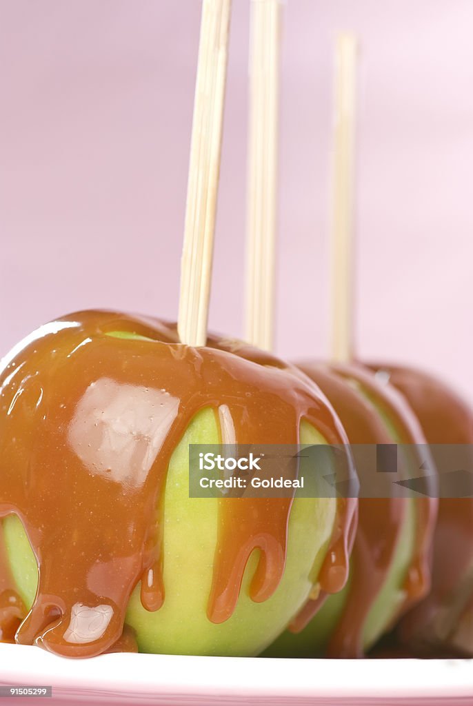 Caramel Apples  Apple - Fruit Stock Photo