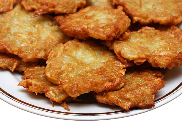 istock potato pancakes on plate 91505734