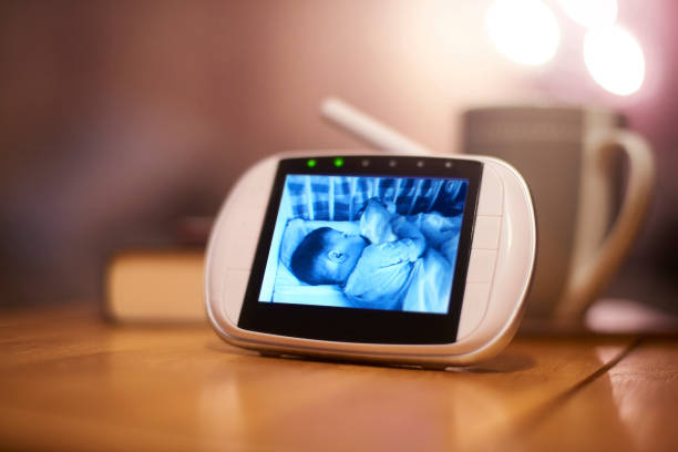 istock Keeping an eye on the baby 915070384