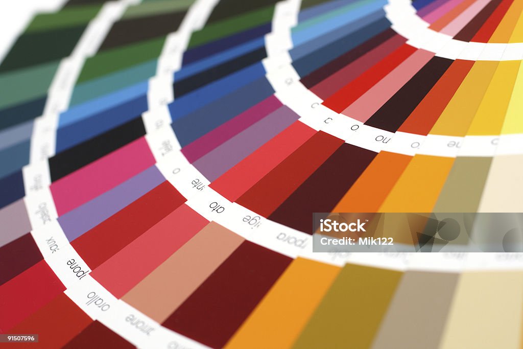 RAL sample colors catalogue  Colors Stock Photo
