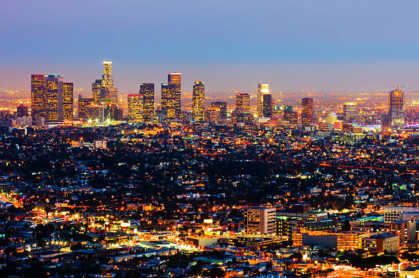 istock Los Angeles at night 91508161