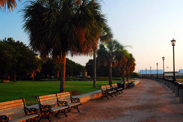 istock Bucolic Waterfront Park in Charleston 915081986