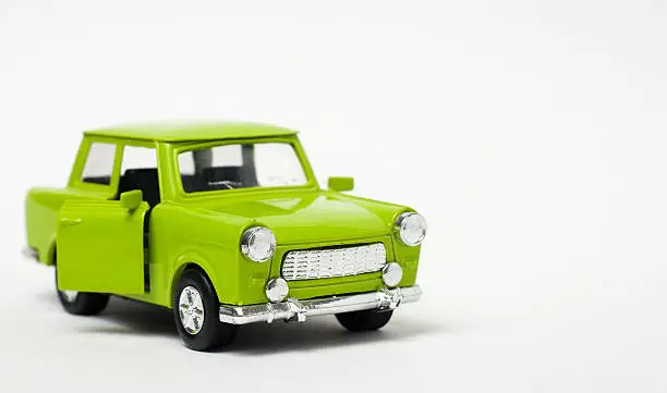 Photo of Green toy car