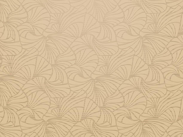 Vintage wallpaper pattern vector art illustration