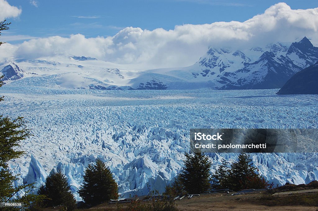 Perito Moreno de alta - Royalty-free Admirar a Vista Foto de stock