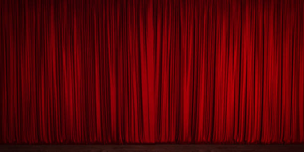 istock Red Velvet Theater Curtain 915090126