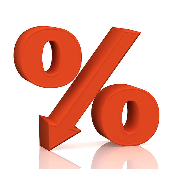 istock Percentage symbol signifying discount 91509992