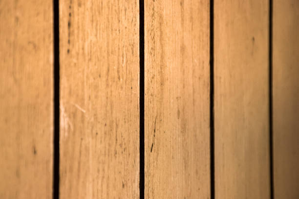 istock brown wood door texture with shadow 915105466