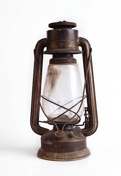 old fashioned gas lamp - 燈籠 個照片及圖片檔